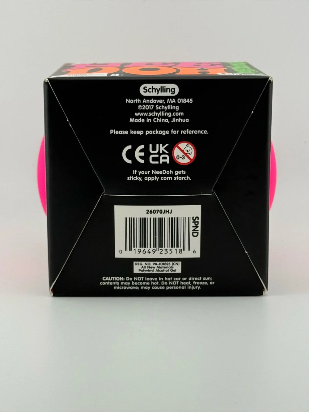 Super NeeDoh The Groovy Glob Neon Pink by Schelling